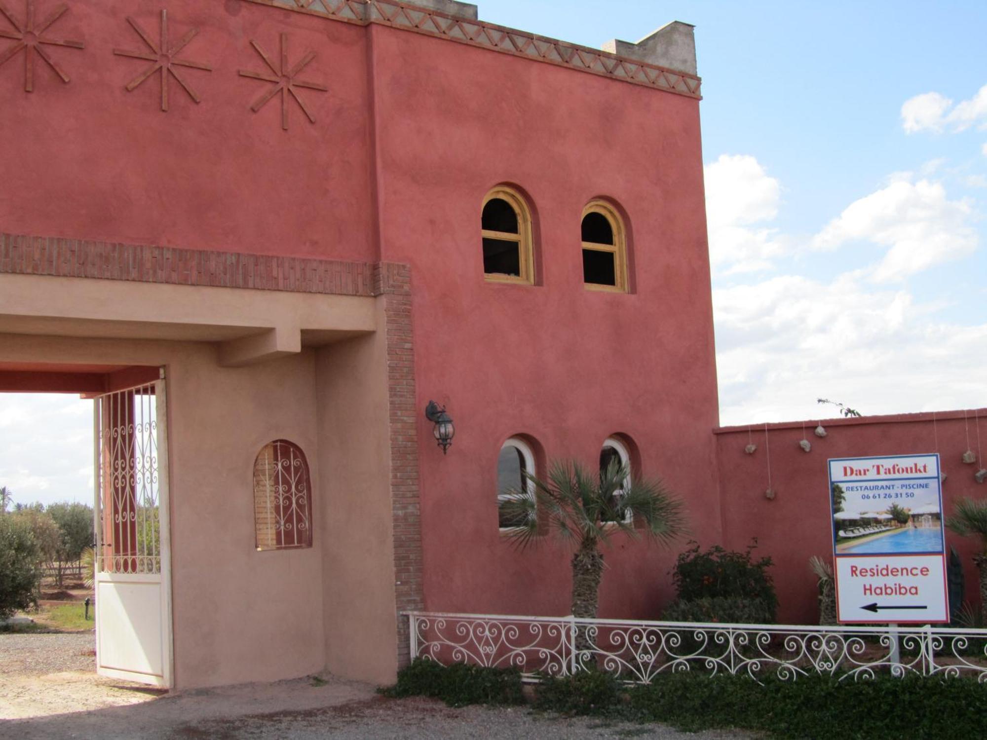 Residence Habiba Marrakesch Exterior foto